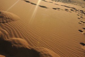 une